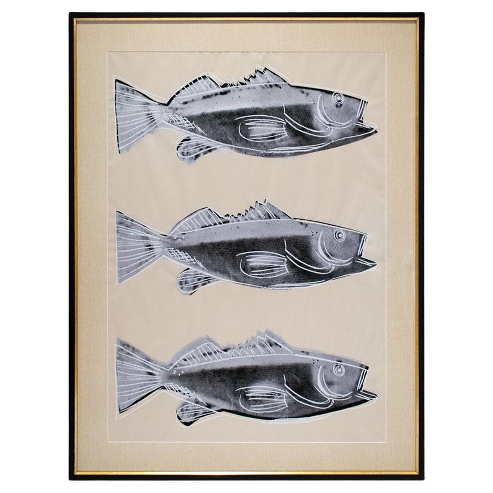 Andy Warhol Framed Fish Print (F. & S. IIIA.39) 1983