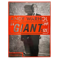 Andy Warhol " Giant Size " Large Iconic Volume Hardcover Pop Art Book