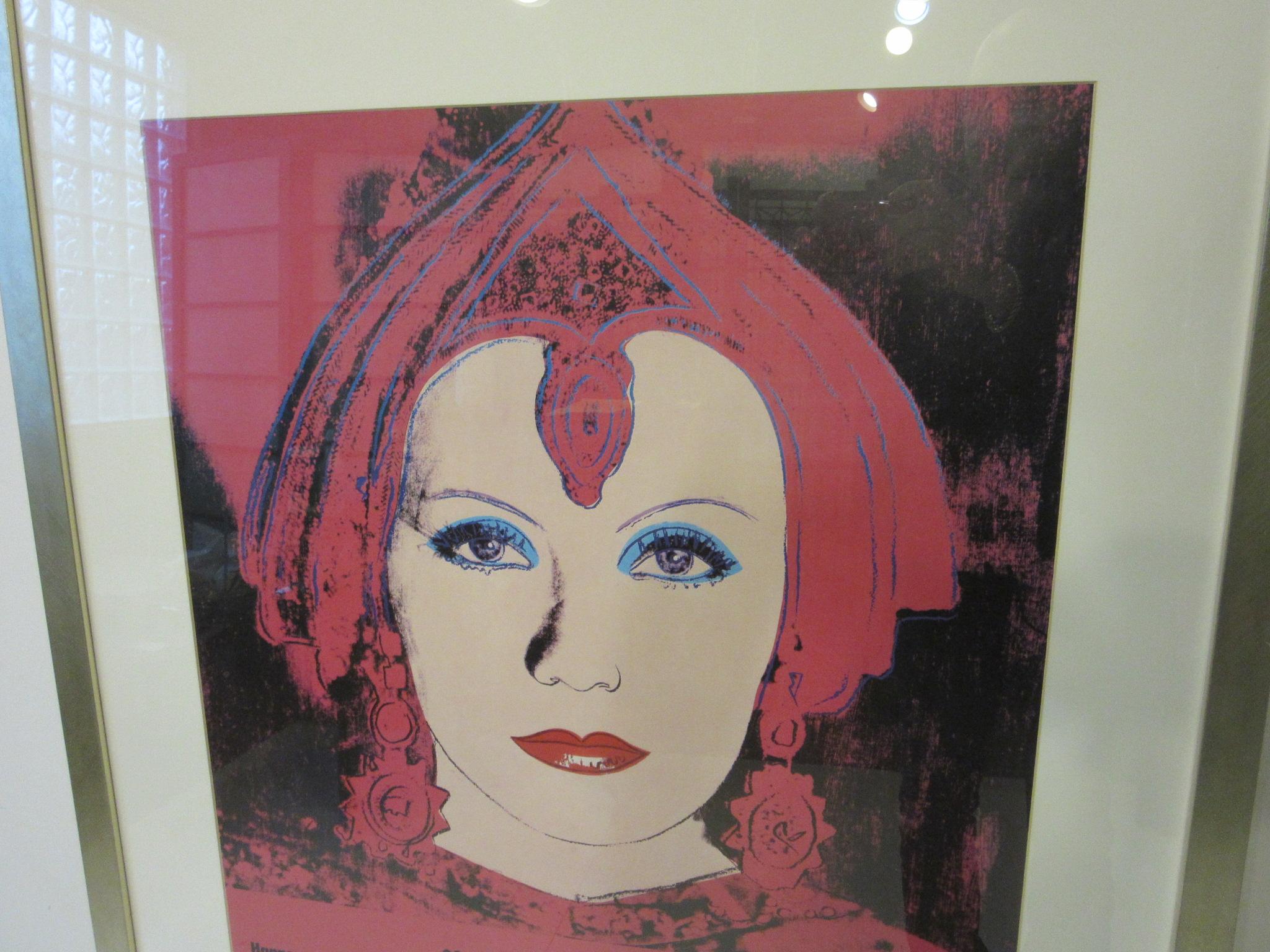 Moderne Affiche de la galerie Kestner-Gesellschaft d'Andy Warhol, 1981 en vente