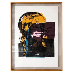 Andy Warhol Ladies and Gentlemen Screenprint, Signed, 1975