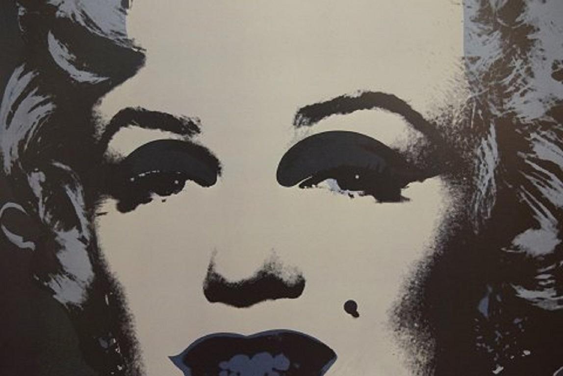 Late 20th Century Andy Warhol, Large Screen Print, Marilyn Monroe, Andy Warhol Foundation, 1993
