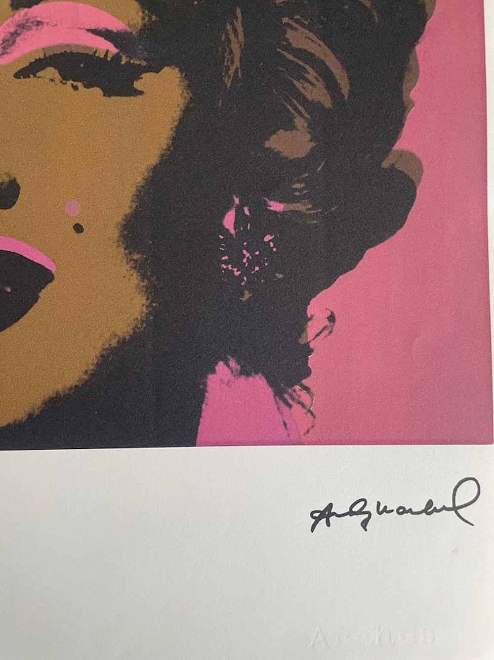 Americano Andy Warhol Marilyn Monroe Litografia della Leo Castelli Gallery in vendita