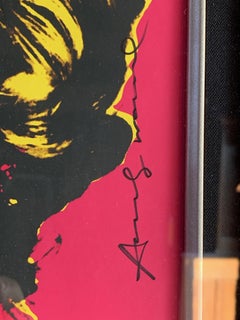 Andy Warhol Marilyn Monroe Offset Lithograph Original Hand Signed