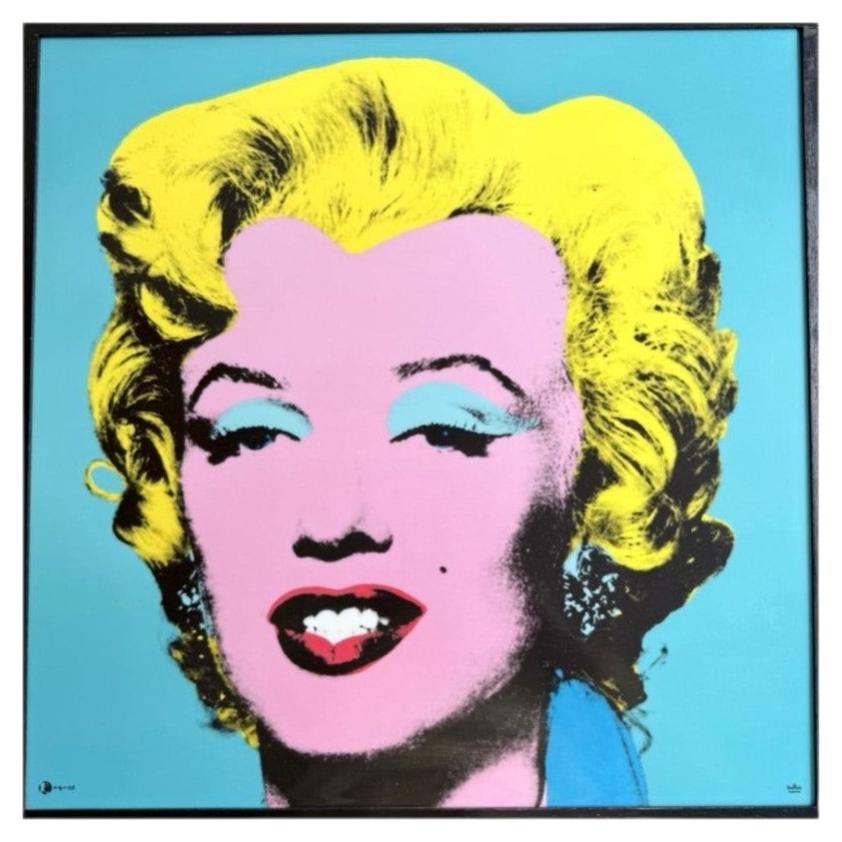 Andy Warhol – Marilyn Monroe Turquoise Rosenthal Porcelain  Pop Art Edition