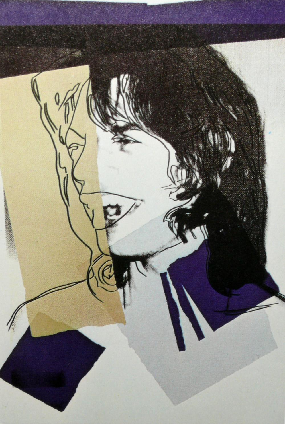 Andy Warhol - Lithographies encadrées Mick Jagger par Castelli Multiples Inc en vente 4