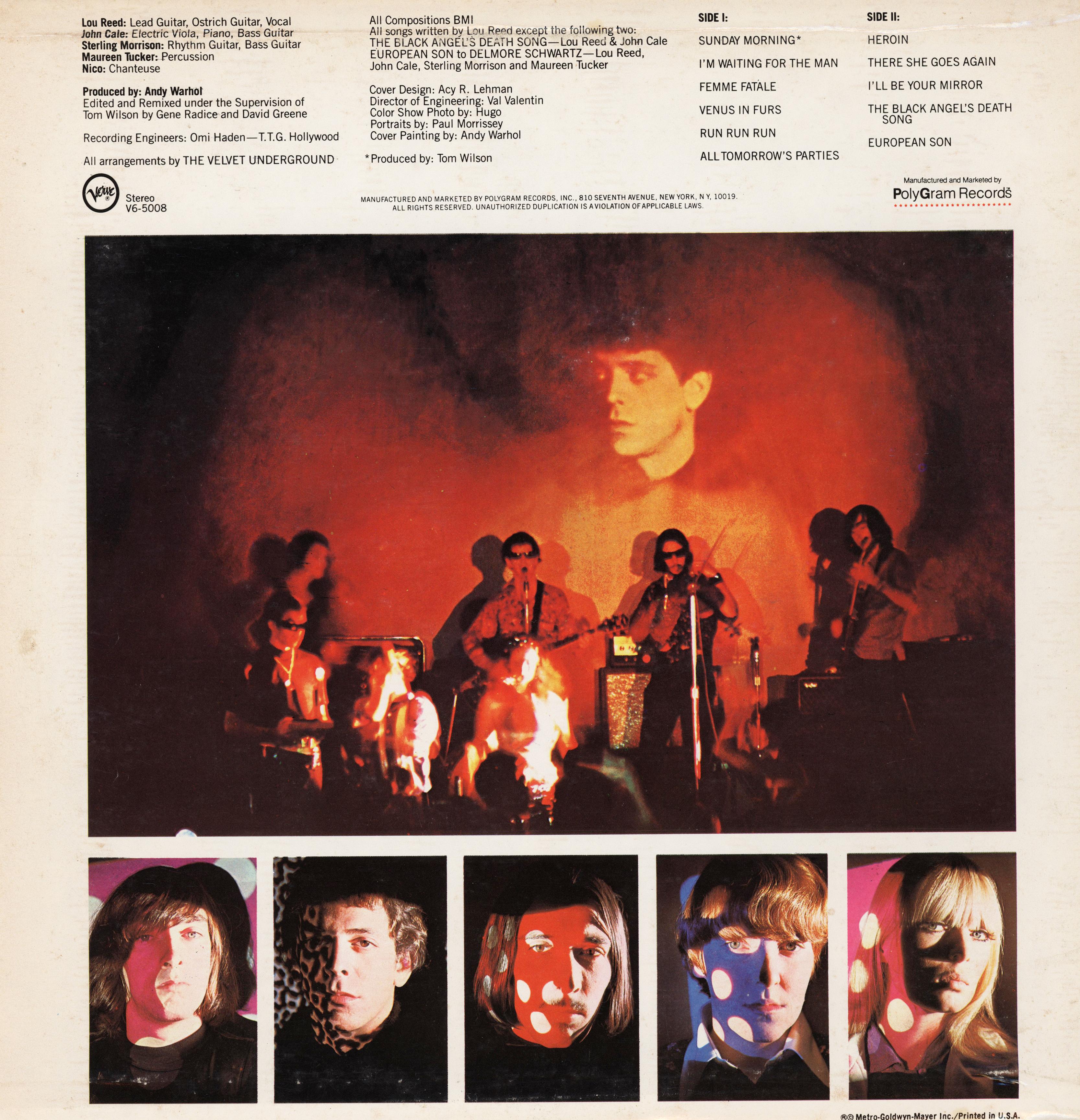 Andy Warhol Banana Cover: Nico & The Velvet Underground Disco in vinile 1