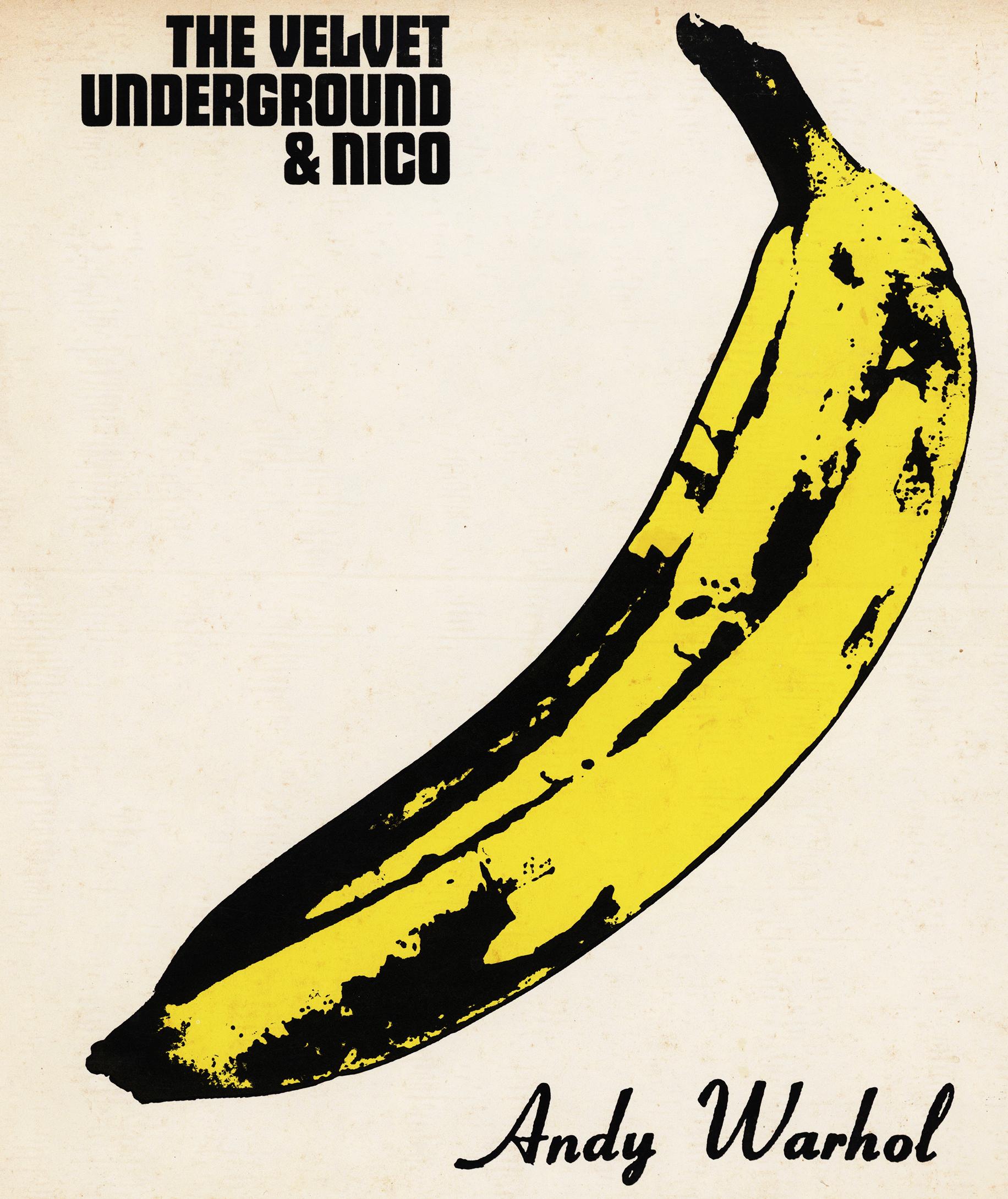 Le Velvet Underground et Nico
Autoproduit, 1985
LP, Réédition, Remasterisé
Verve Records 
V6 5008
Andy Warhol a produit et conçu la pochette.

Andy Warhol Banana Cover Art :
Disque vinyle de The Velvet Underground & Nico, datant du début des années