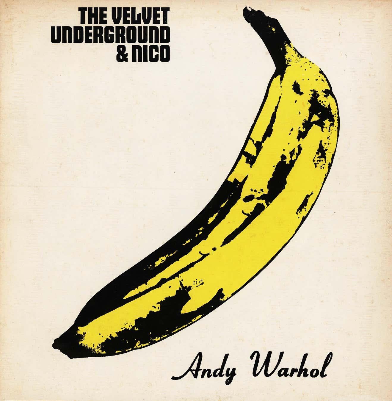 Andy Warhol Banana Cover Art:
The Velvet Underground & Nico Vinyl Record circa early 1980's featuring cover art by Andy Warhol. A rare impression in very good to excellent condition. 

Medium: Off Set Lithograph on record sleeve
Dimensions: 12 x 12