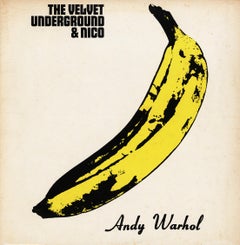 Vintage Andy Warhol Banana Cover: Nico & The Velvet Underground Vinyl Record