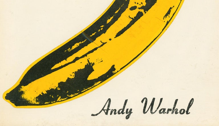 Cuadro The Velvet Underground Andy Warhol Rock Con Paspartú | Cuotas sin interés