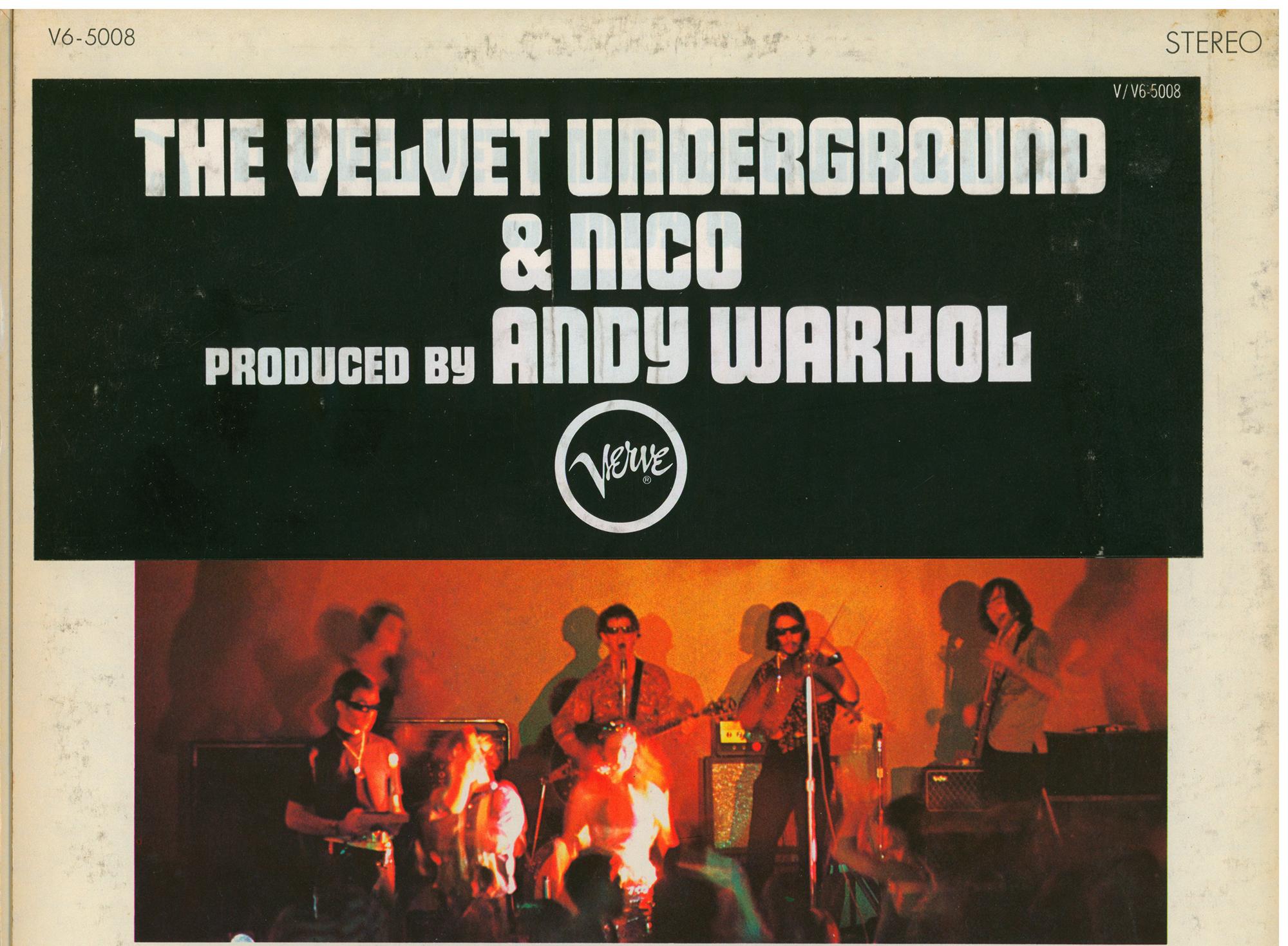 Andy Warhol Banana: Nico & The Velvet Underground vinyl record (1967 original)  1
