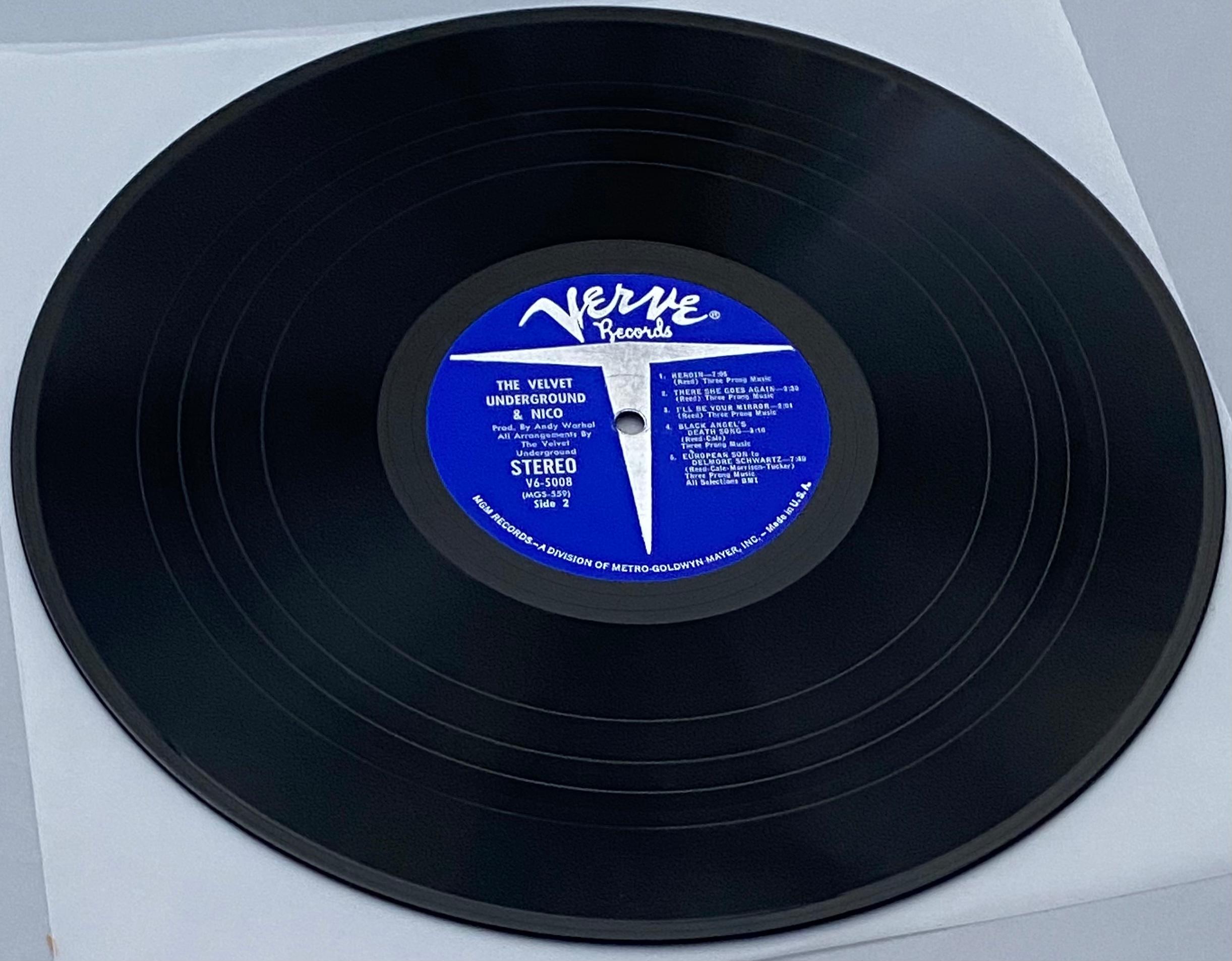 Andy Warhol Banana: Nico & The Velvet Underground vinyl record (1967 original)  4
