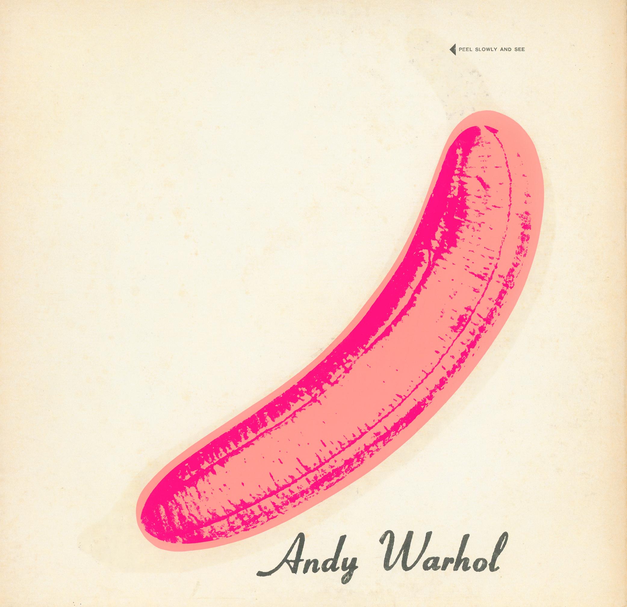 andy warhol album cover banana