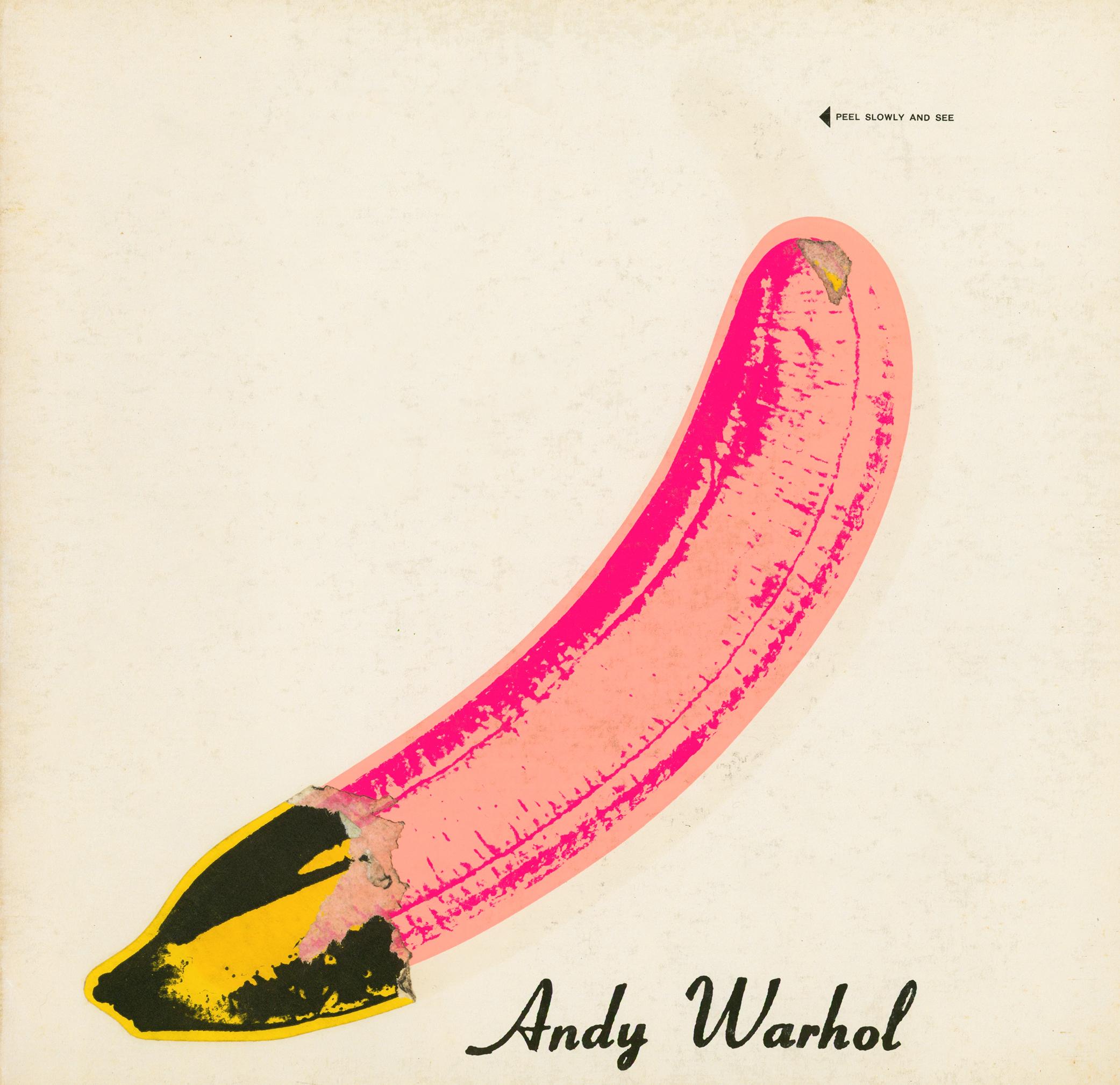 Andy Warhol Banana: Nico & The Velvet Underground Vinyl Record (set of 4 works) 1