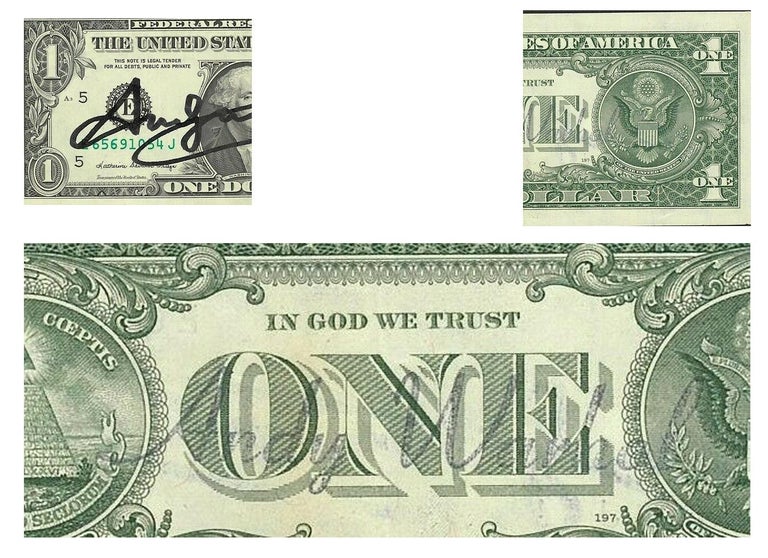 One Dollar Bill Art