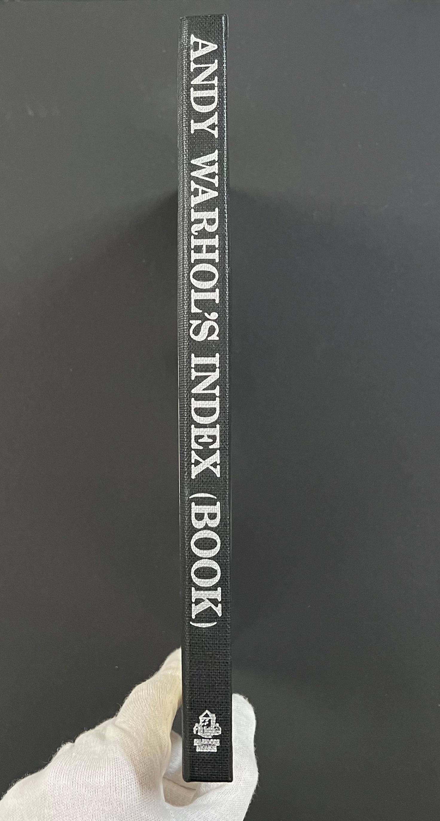 Andy Warhol, Index Book, pop-up livre, signé à la main, numéroté en vente 4