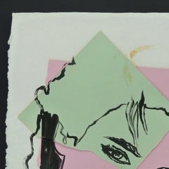 Isabelle Adjani - unique piece by Warhol
