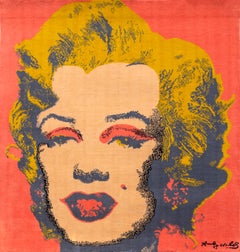 Marilyn, Pop Art Woolen Tapestry after Andy Warhol