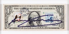 One dollar bill