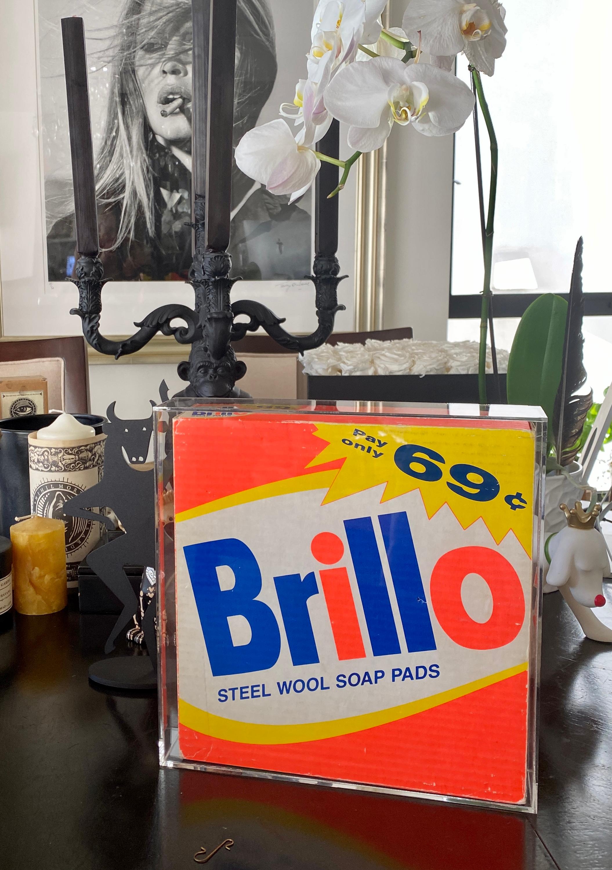 
This is your chance to own an extremely rare, original Warhol Brillo Box. In 1988, Ronny van de Velde put on a famous show of some of Andy Warhol’s most famous artworks at his gallery in Antwerp, Belgium. Ronny published the most amazing edition of