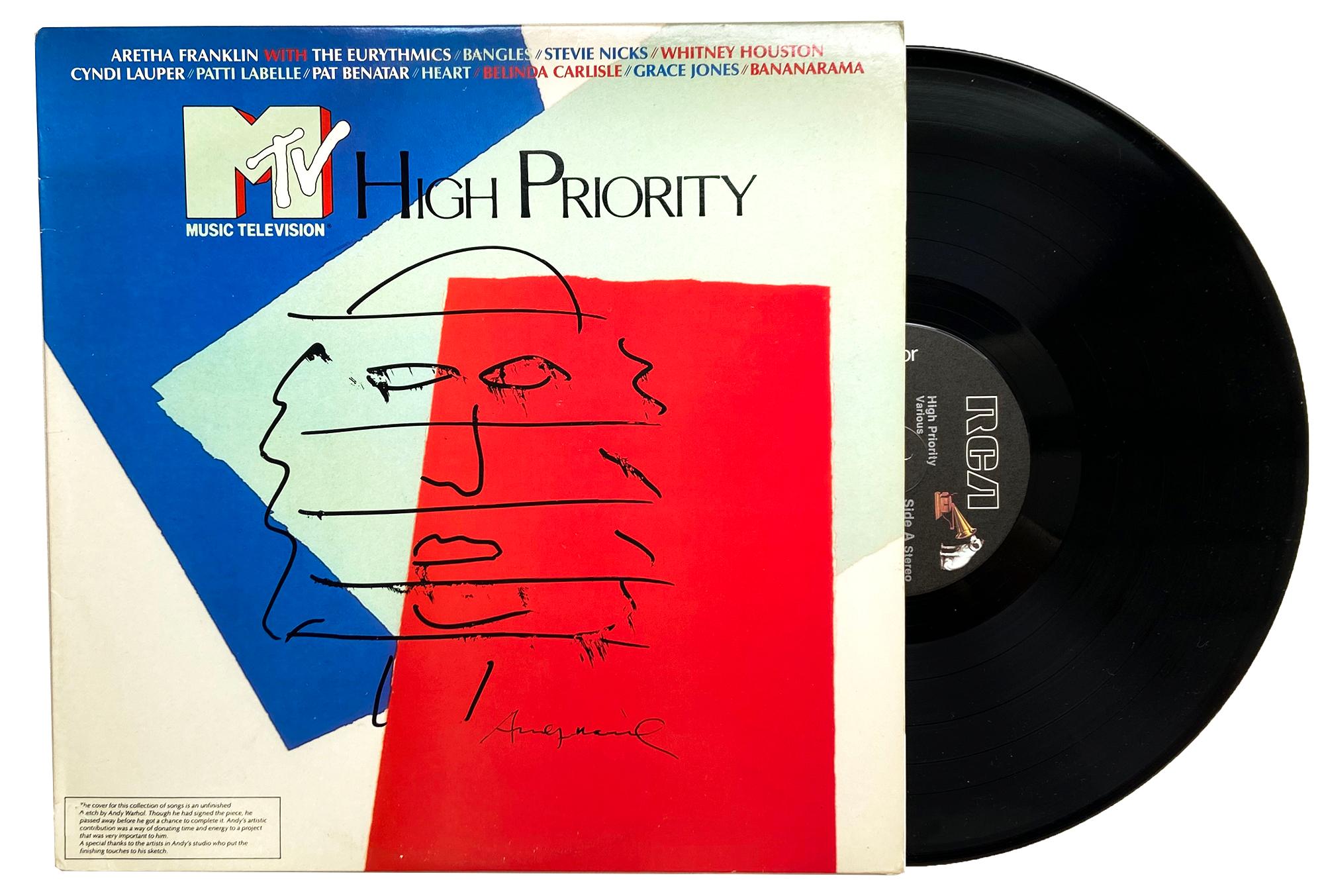 Andy Warhol entworfene Plattencover (Set von 4 LPs) im Angebot 5