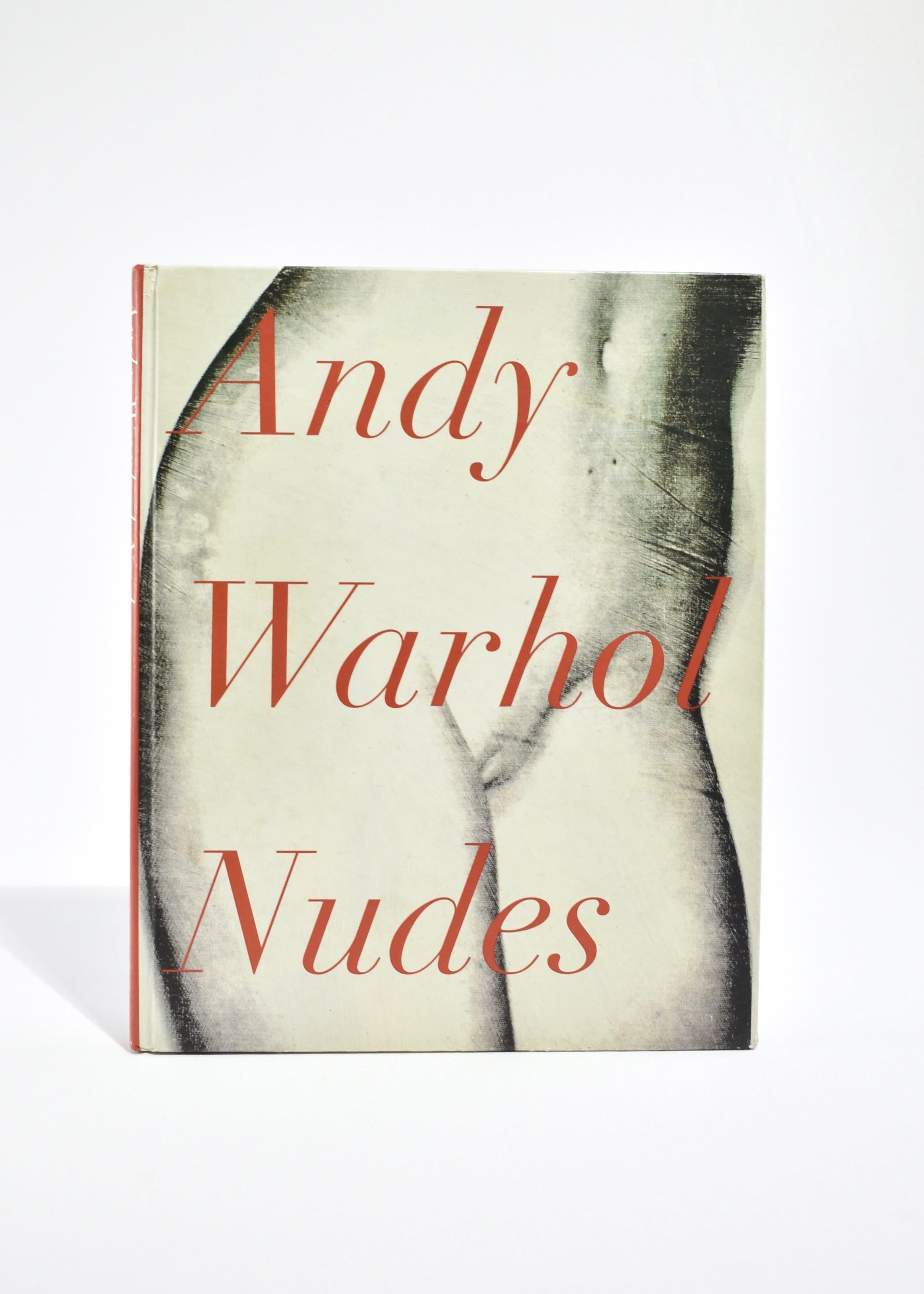 Vintage hardback coffee table book featuring the nude work of artist Andy Warhol. By Linda Nochlin, published in 1995. 1st edition, 53 pages.

