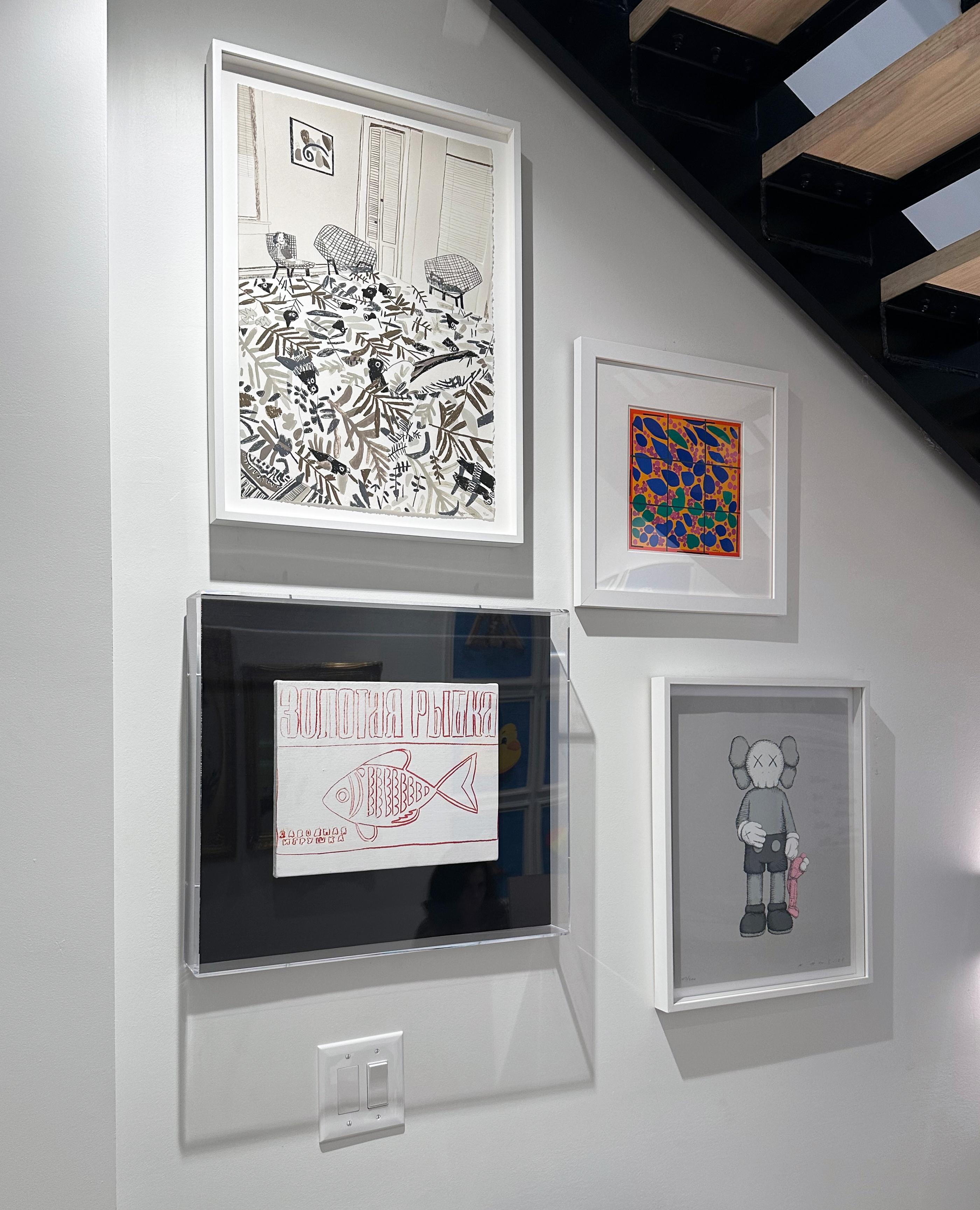 Pez, de La Suite de los Juguetes - Painting Arte pop de Andy Warhol