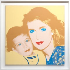 Portrait of Patty Raynes and Son