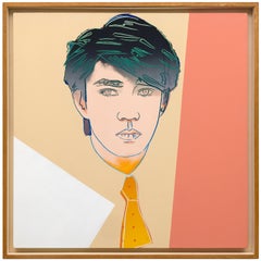 Ryuichi Sakamoto - Acryl und Siebdruck auf Leinwand, 1983