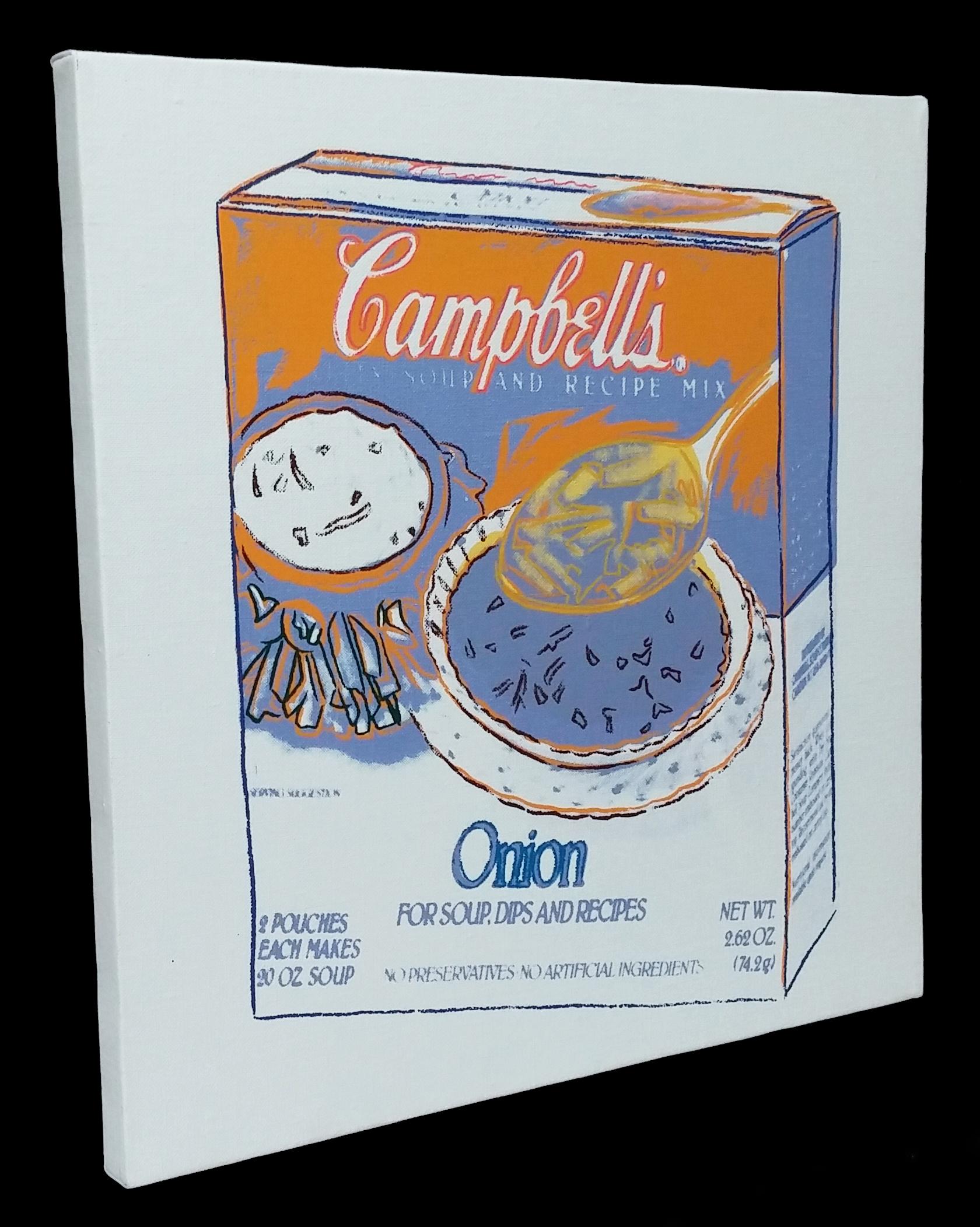 SOUP-Box – ONION (UNIQUE) – Painting von Andy Warhol
