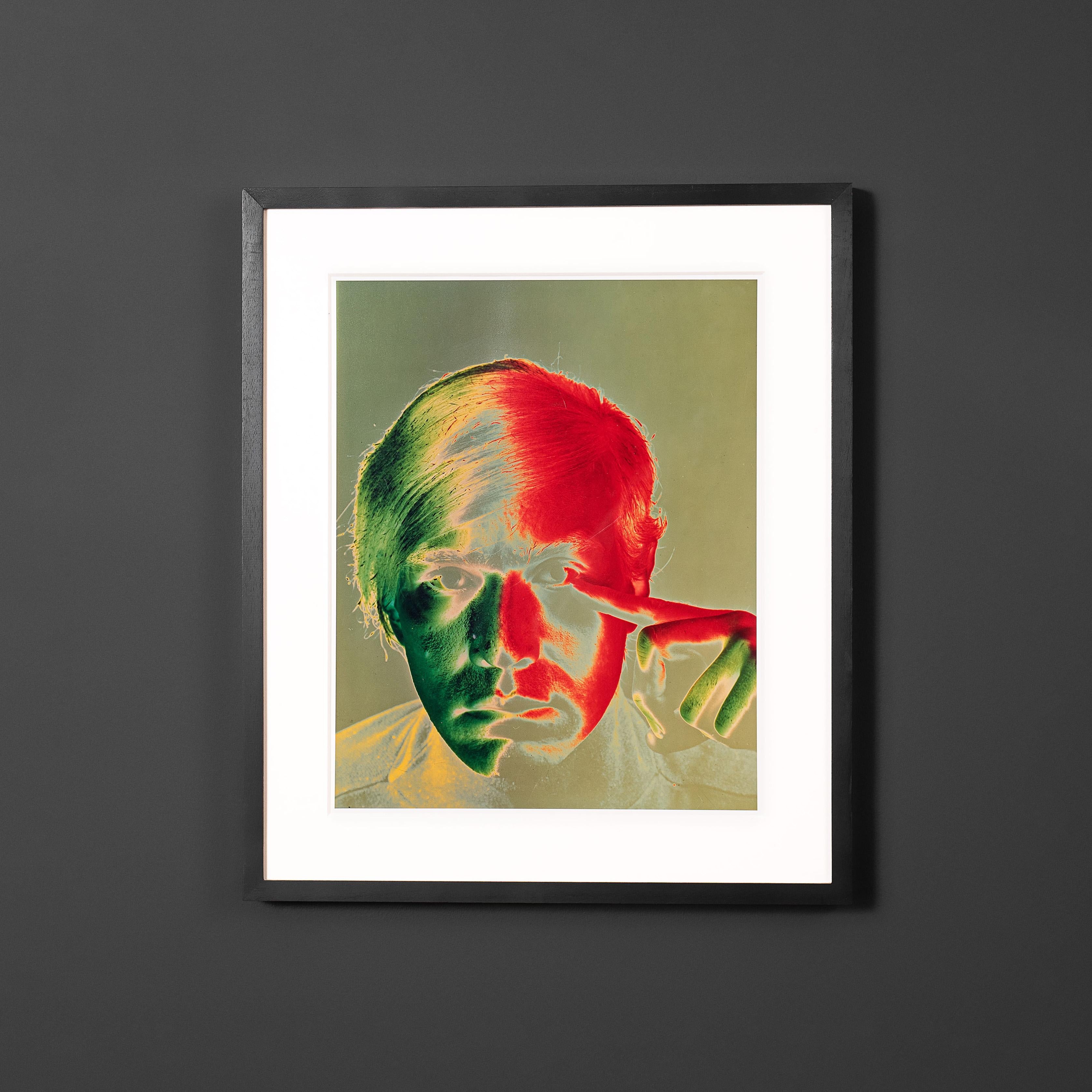 Andy Warhol by Philippe Halsman In Good Condition For Sale In London, GB