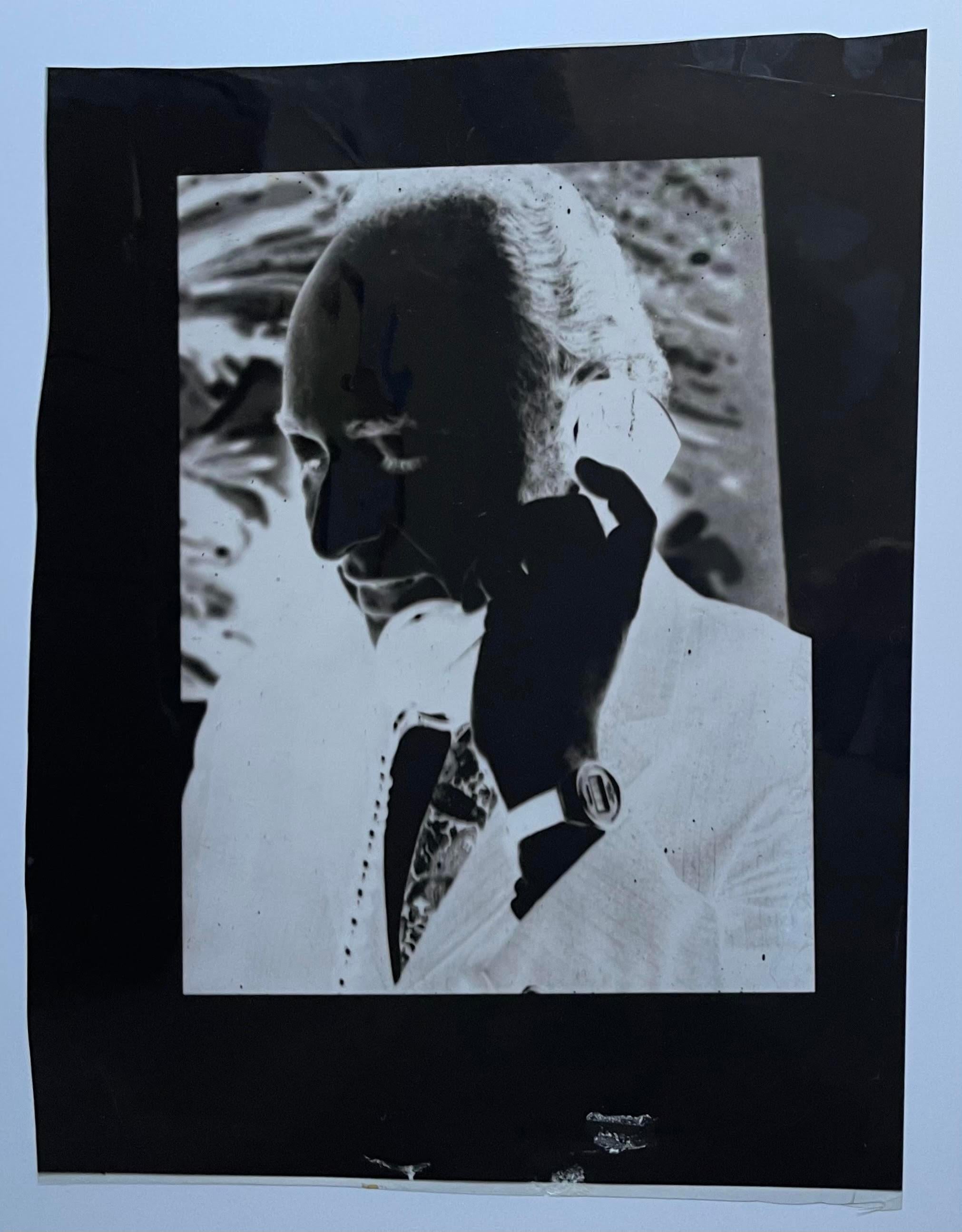 Andy Warhol Black and White Photograph - Ivan Karp