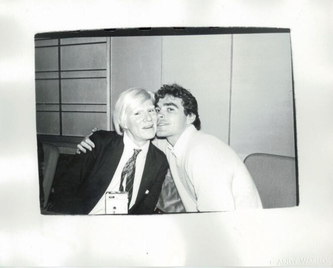 Andy Warhol Portrait Photograph - Andy and Sean McKeon
