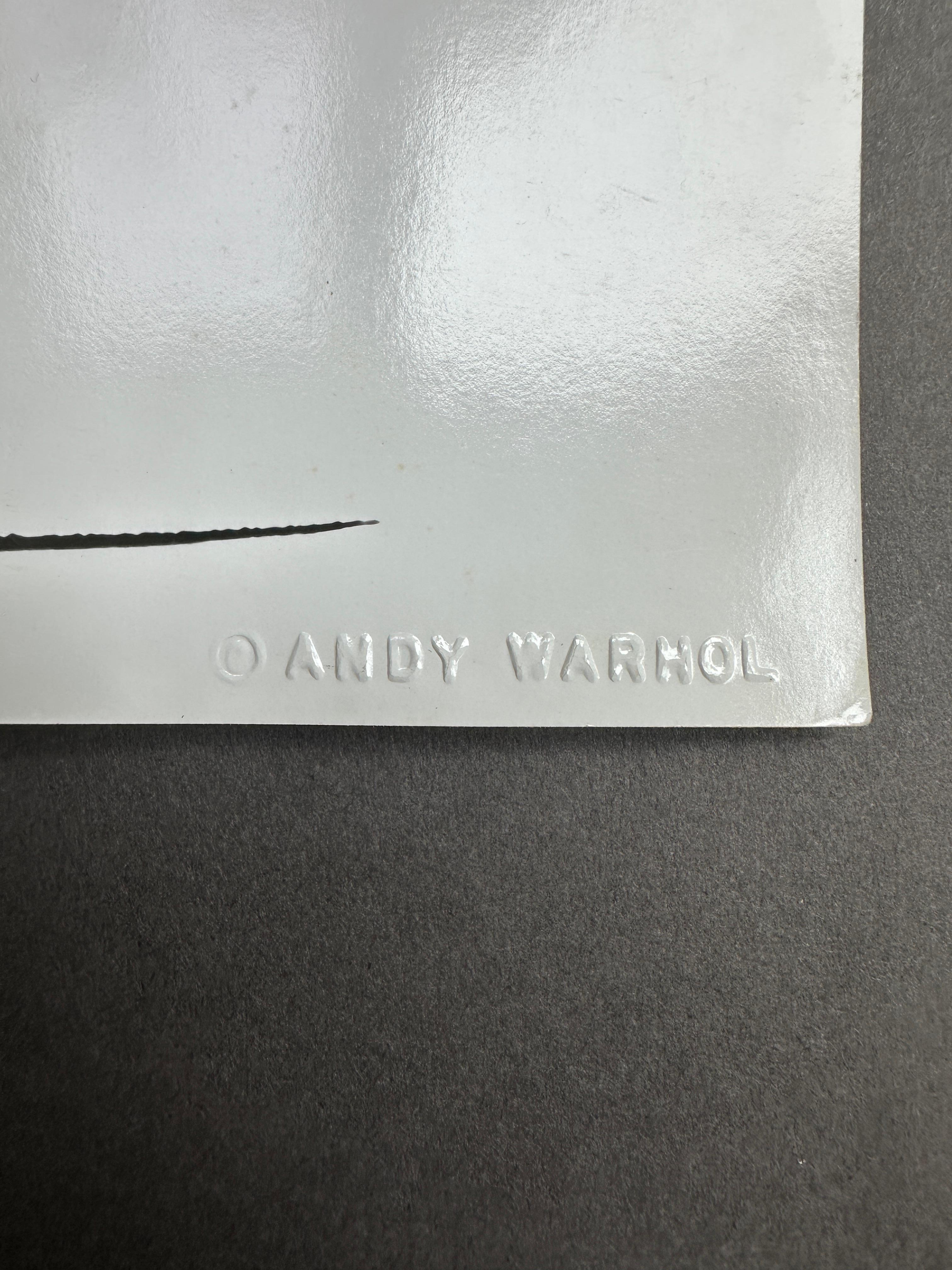 Andy Warhol and Janice Dickinson For Sale 3