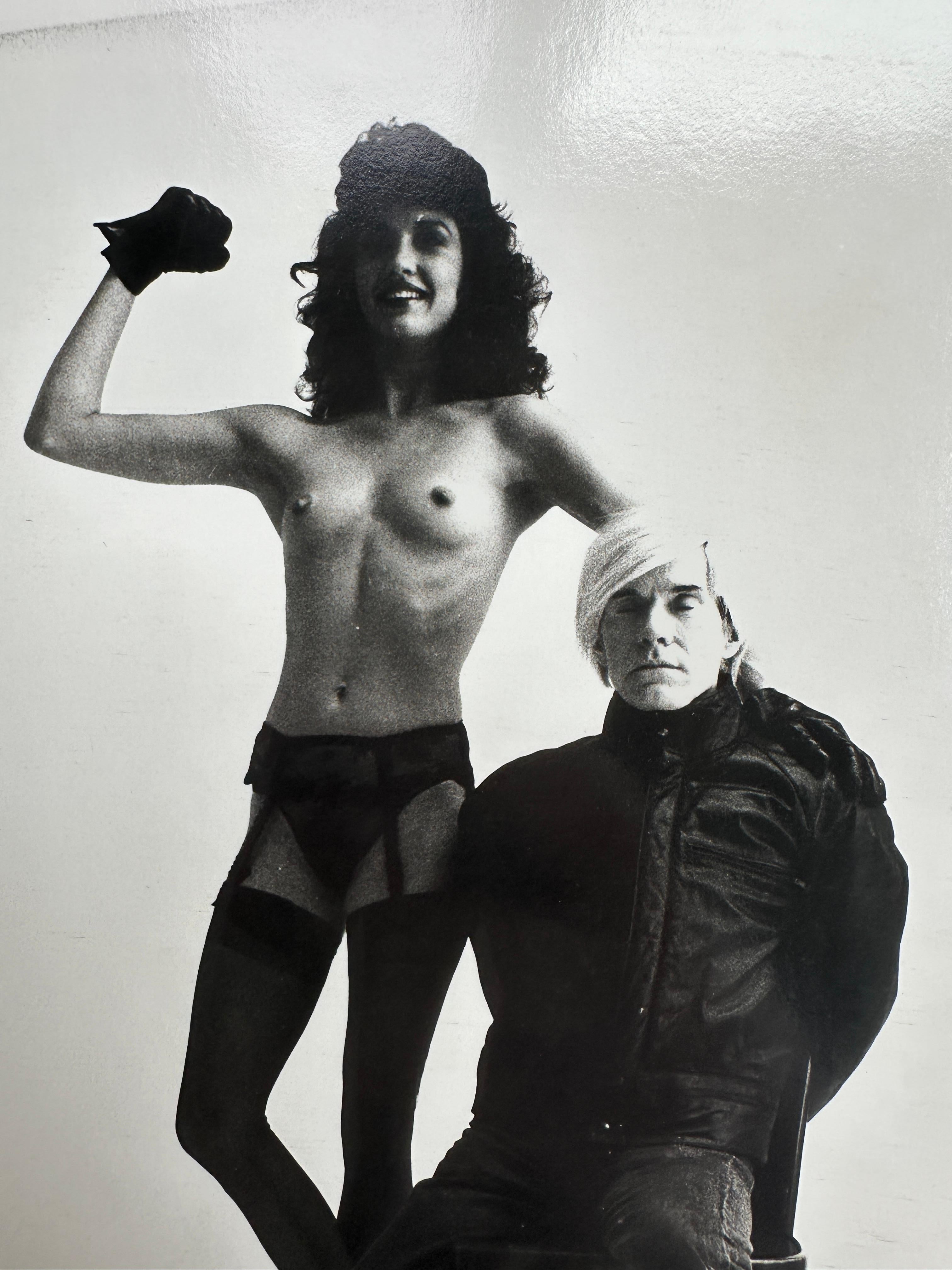 Andy Warhol and Janice Dickinson For Sale 4