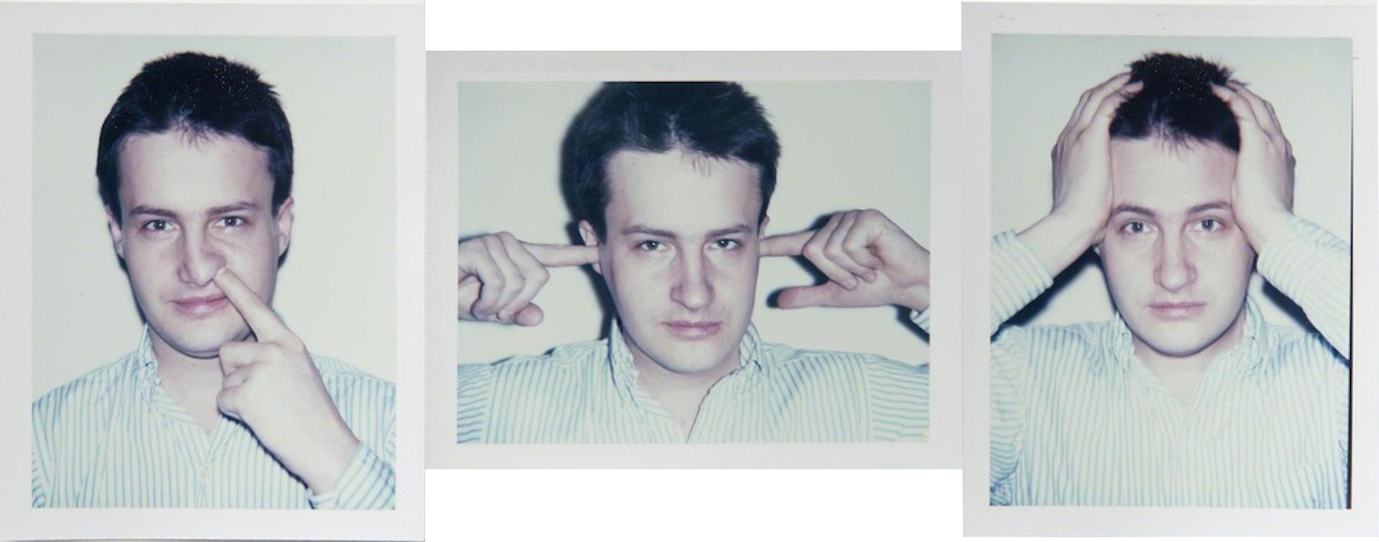 Donald Baechler Polaroid Triptych