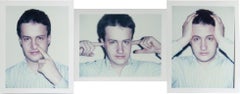 Triptyque Polaroid d'Andy Warhol, Donald Baechler, 1986