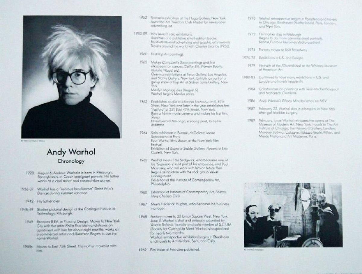 Andy Warhol, Familiar Faces, 1989 (Portfolio of 6 Prints) Framed  9