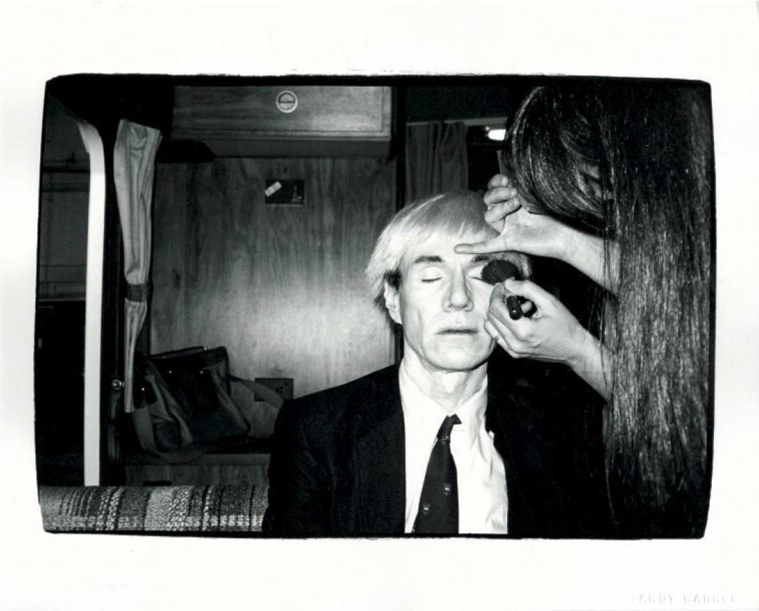 Andy Warhol Getting Made Up