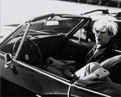 Andy Warhol in Convertible