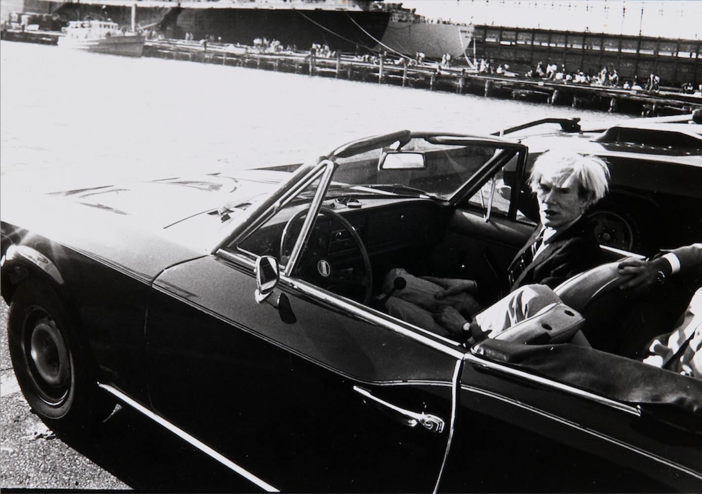 Andy Warhol in Convertible For Sale 2