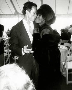 Arnold Schwarzenegger & Grace Jones bei seiner Hochzeit