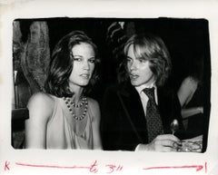Andy Warhol, Photograph of Barbara Allen and an Unidentified Man, circa 1978