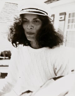 Bianca Jagger in Montauk