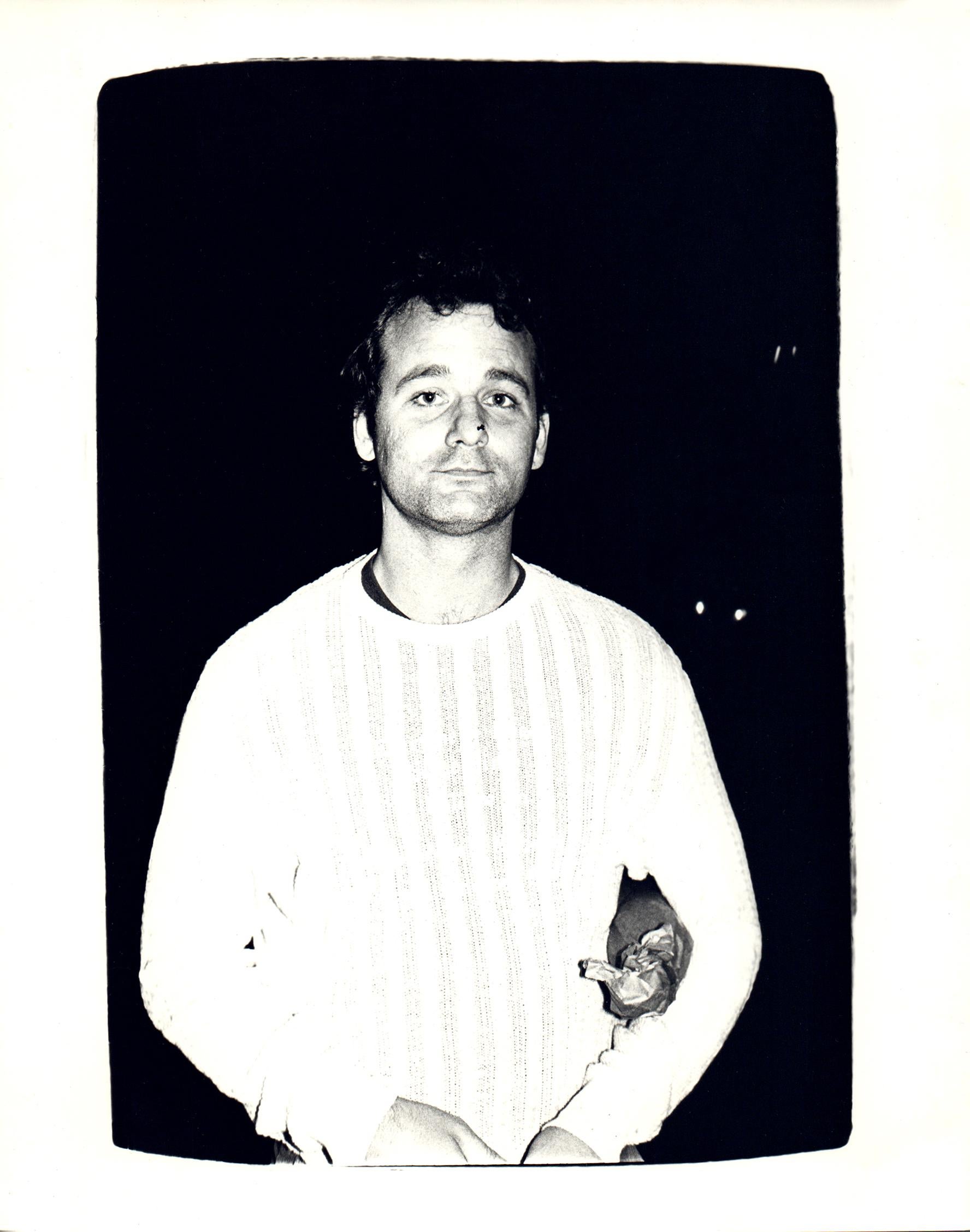 Andy Warhol Black and White Photograph - Bill Murray