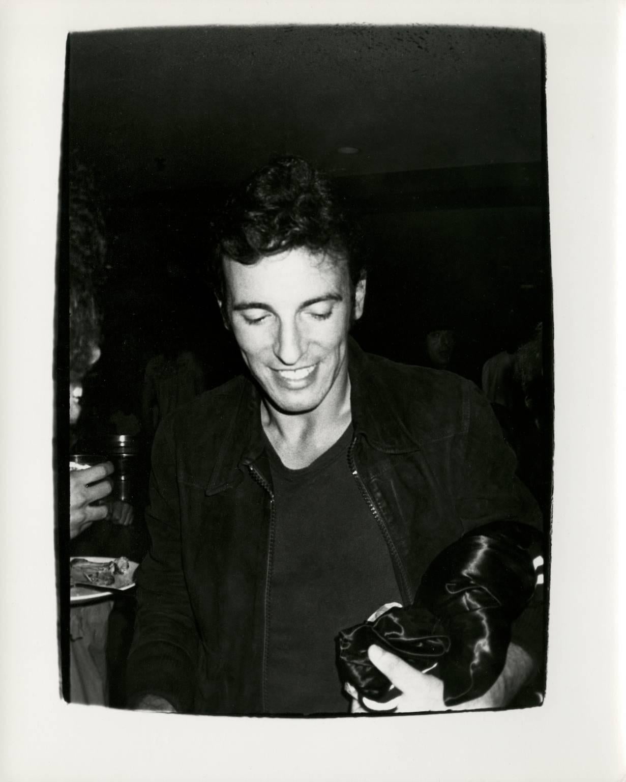 Andy Warhol, Photograph of Bruce Springsteen, 1978