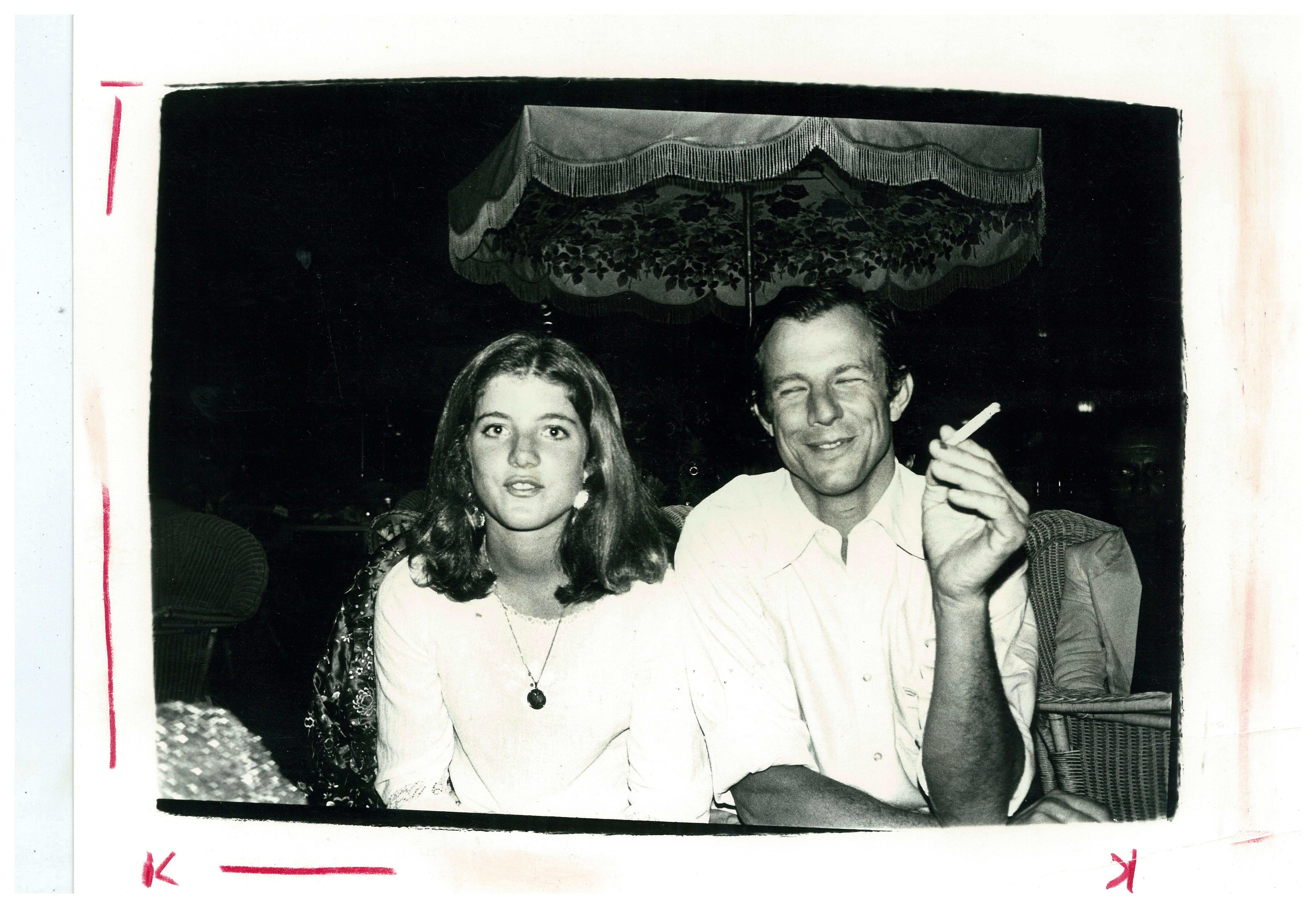 Andy Warhol, Photograph of Caroline Kennedy and Peter Beard