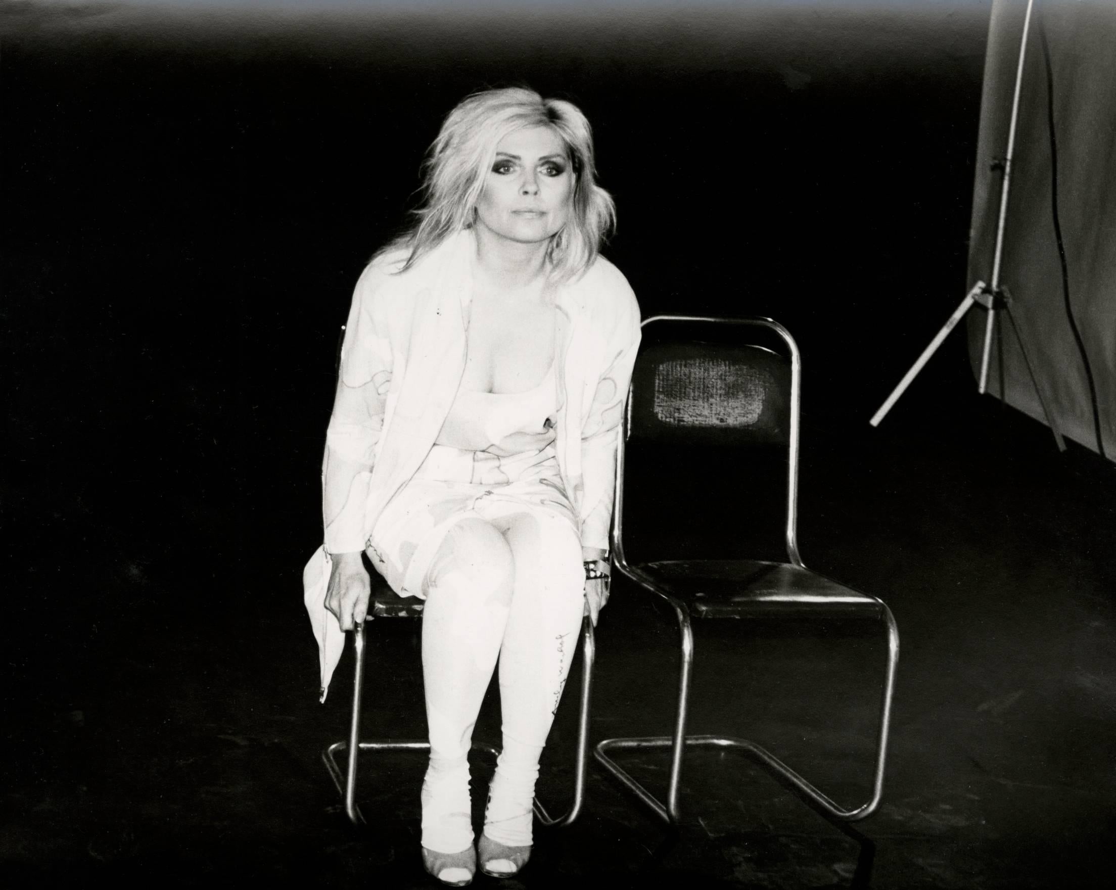 Photographie de Debbie Harry (Blondie), 1985