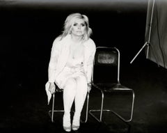 Retro Photograph of Debbie Harry (Blondie), 1985