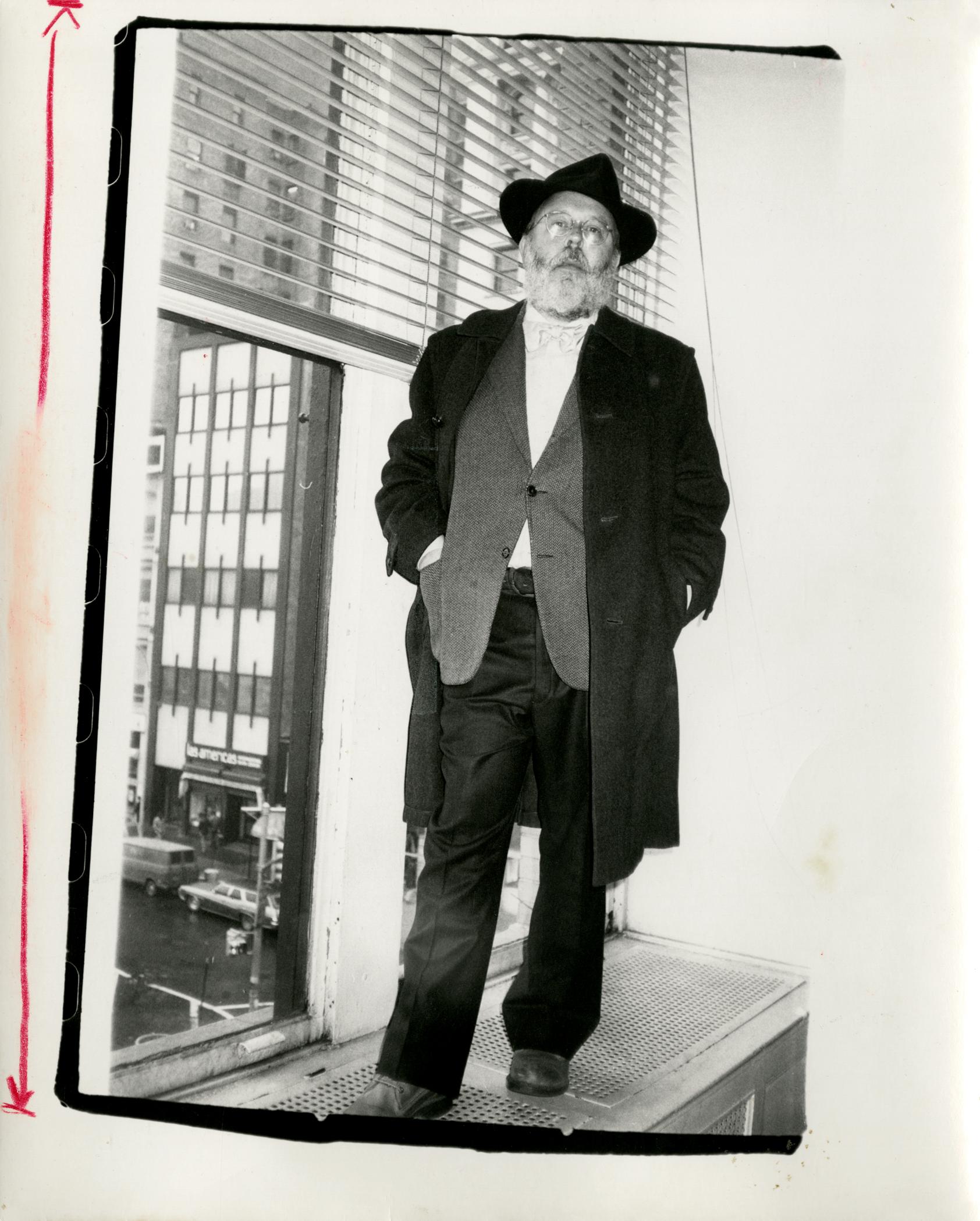 Andy Warhol, Photograph of Henry Geldzahler circa 1979